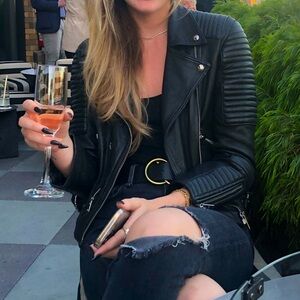 ⚡️ AllSaints Leather Jacket – Size 4 🖤